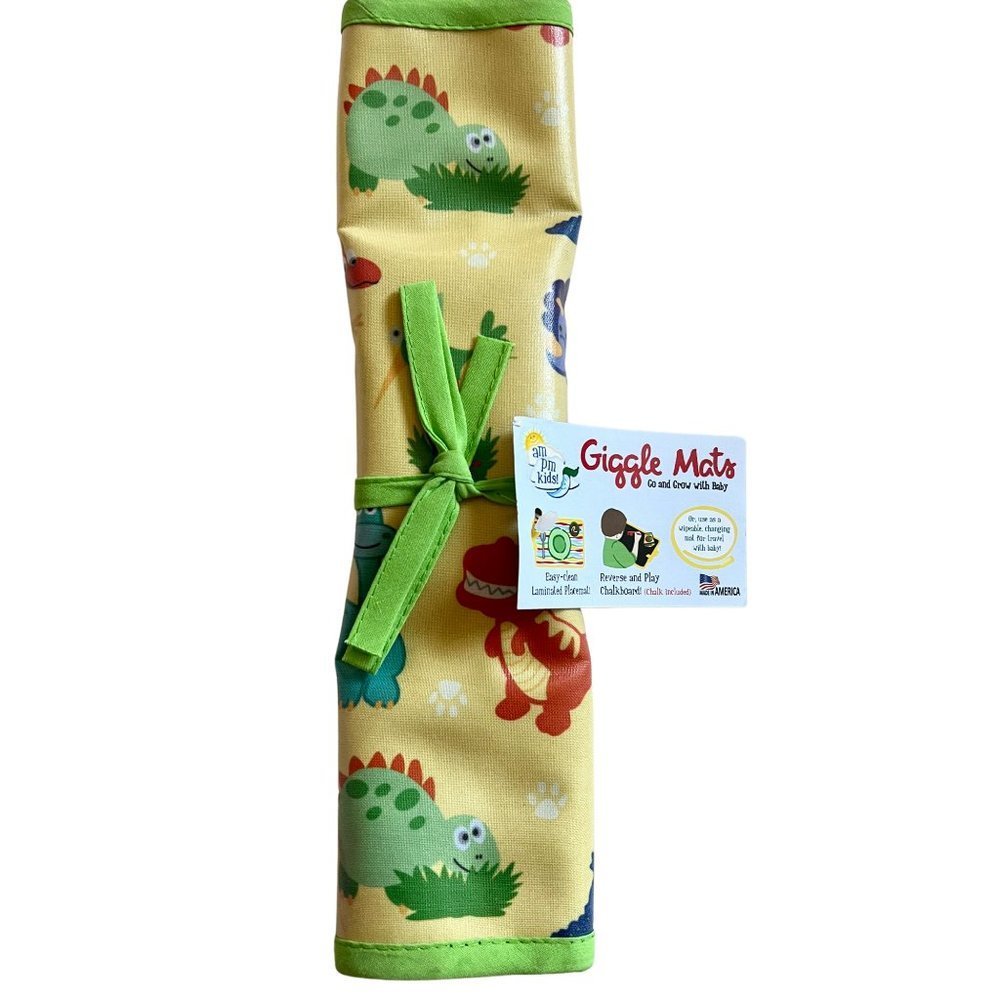 Mullins Square AMPM KIds Dinosaur Laminated Play Mat W/Chalk